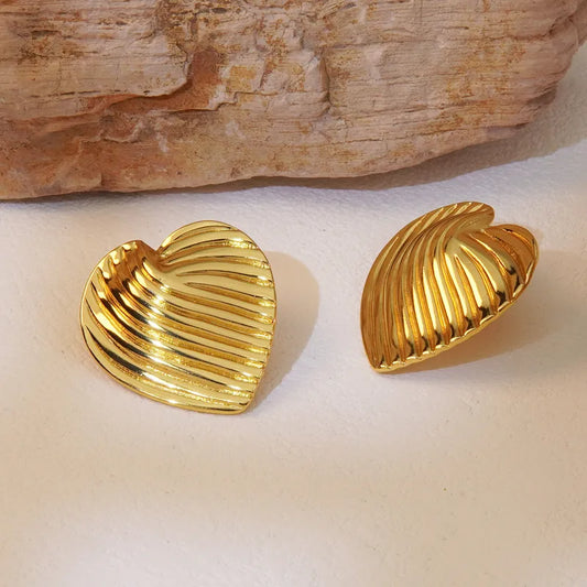 Heart Shape Earrings - 62carat