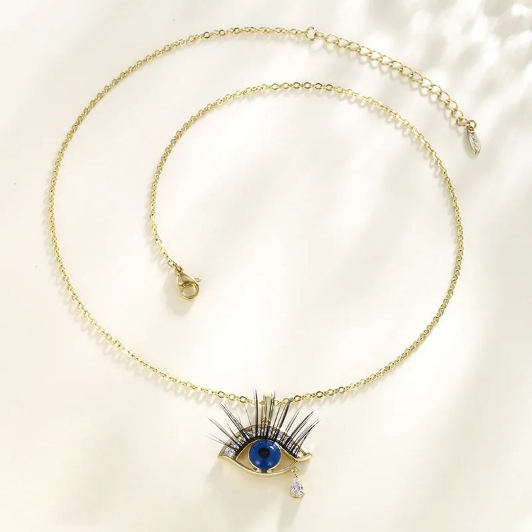 Eye Pendant Necklace - 62carat