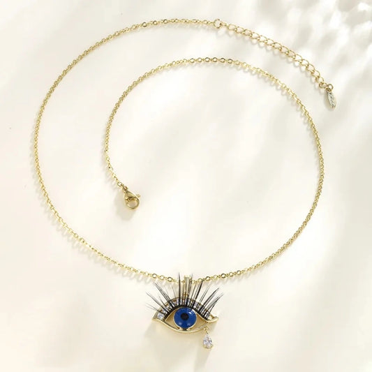 Eye Pendant Necklace 62carat