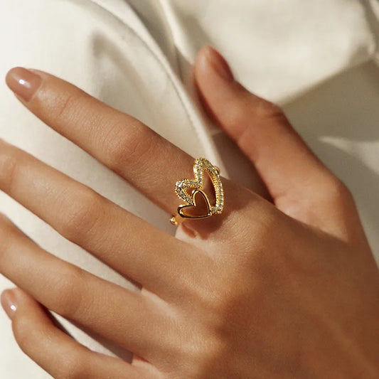 Heart Design Ring 62carat