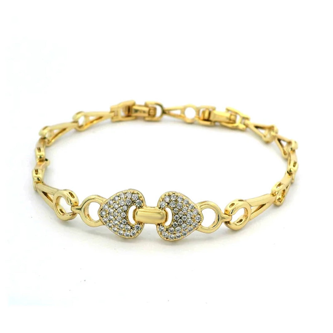 Heart Shape Bracelets Chain-free - 62carat