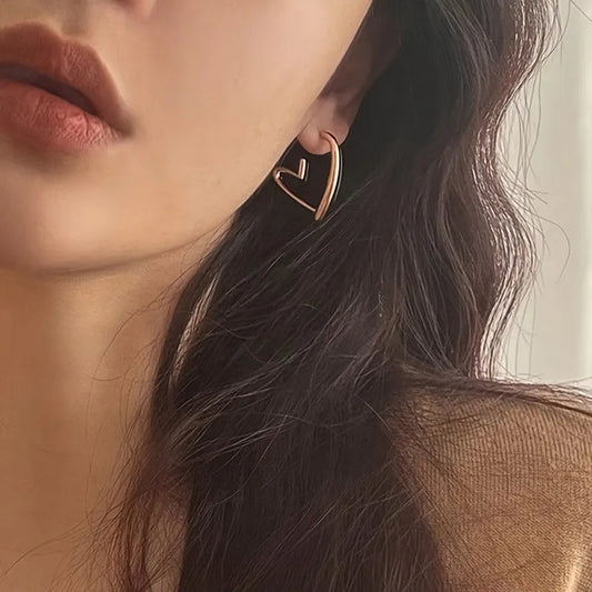 Heart Shape Long-Lasting Earring 62carat