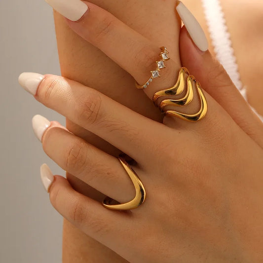 U Shape Party Ring 62carat