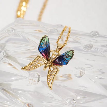 Butterfly-Shaped Necklace 62carat