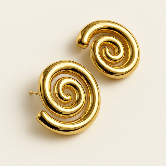 Sneal Shape Earring - 62carat