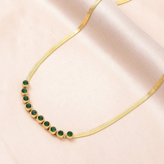 10 Stone Necklace 62carat