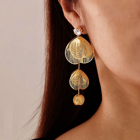 3 Layer Stylish Earring - 62carat