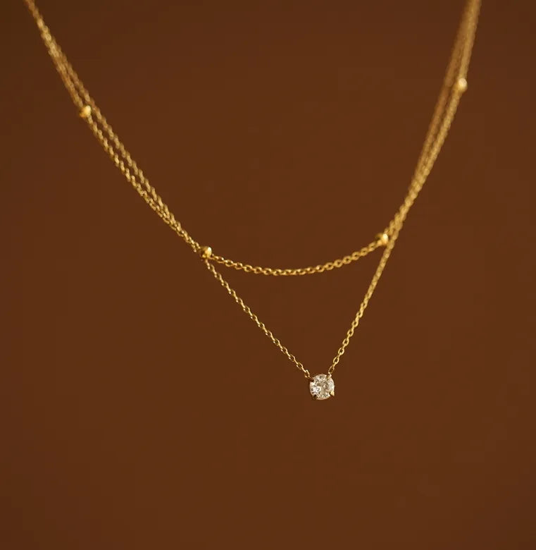2 Layer Necklace 62carat