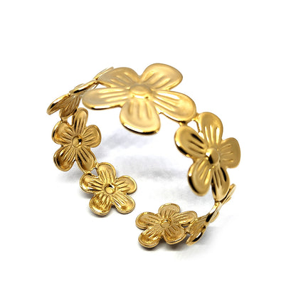 Multi Flower Bangle - 62carat
