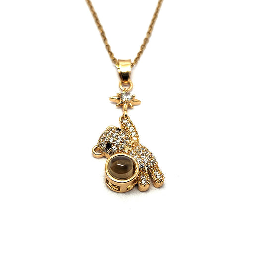 Teddy Necklace 62carat