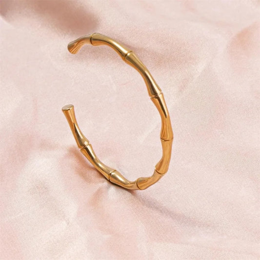 Bamboo Style Bangle - 62carat