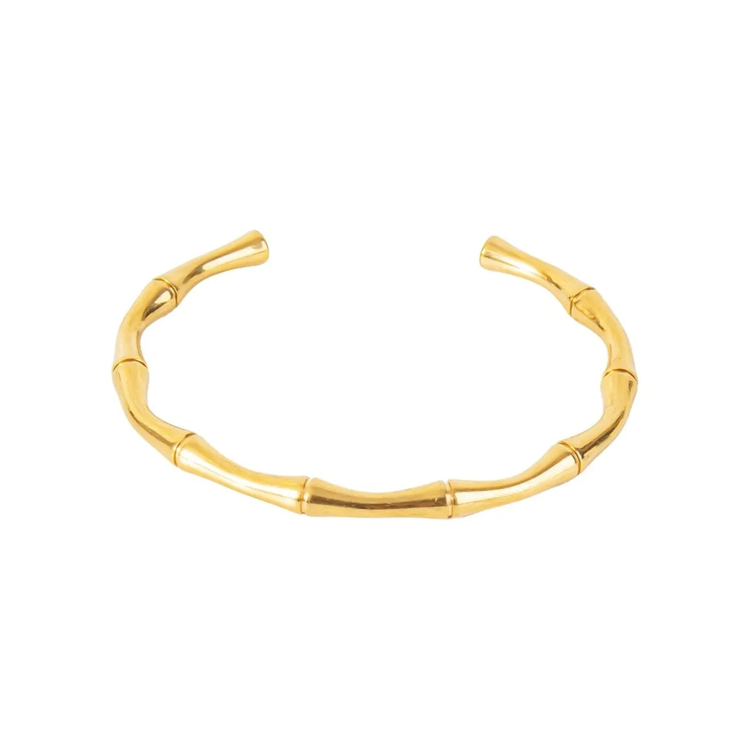 Bamboo Style Bangle - 62carat