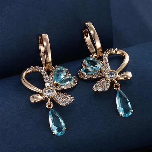 Bow Knot Irregular Earring 62carat