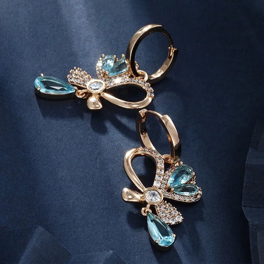 Bow Knot Irregular Earring 62carat