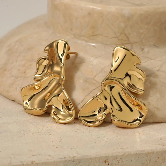 Casual Solid Ear Studs - 62carat