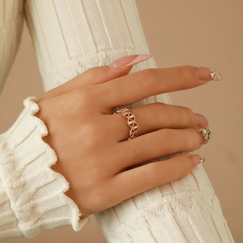 Champagne Color Cute Ring 62carat