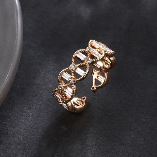 Champagne Color Cute Ring 62carat