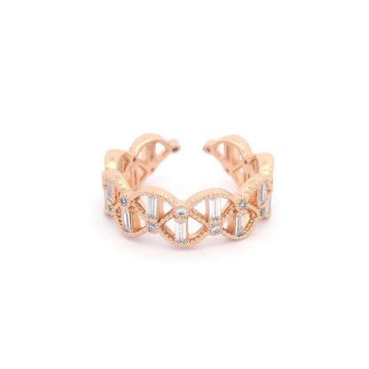 Champagne Color Cute Ring 62carat