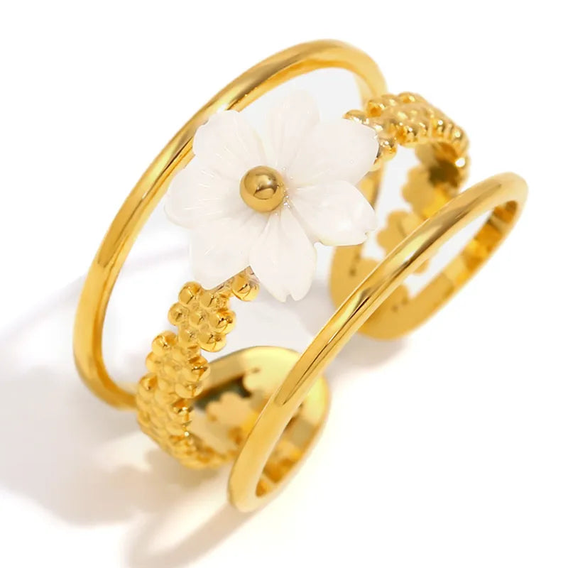 Classic Flower Ring 62carat