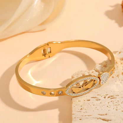 Couple Swan Bracelet 62carat