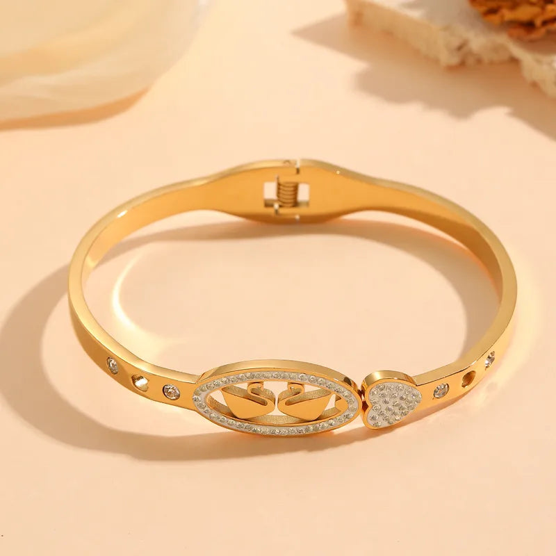 Couple Swan Bracelet 62carat