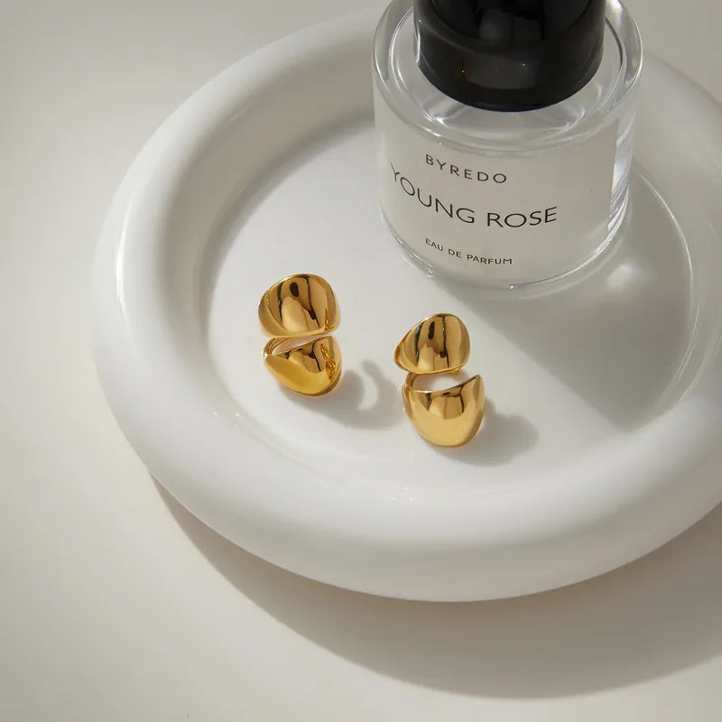 Double Layer Ear Clip Earrings 62carat