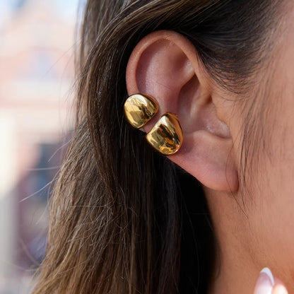 Double Layer Ear Clip Earrings 62carat