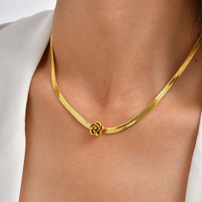 Elegant All-match Clavicle Chain Necklace 62carat