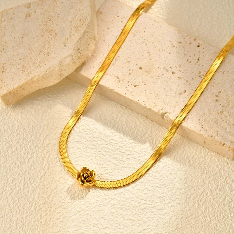 Elegant All-match Clavicle Chain Necklace 62carat