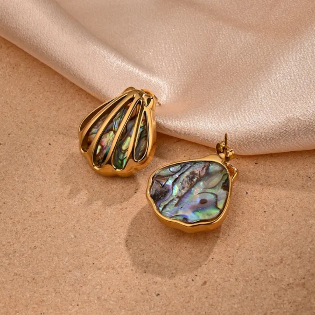 Elegant Glam Vacation Water Droplets Shell - 62carat