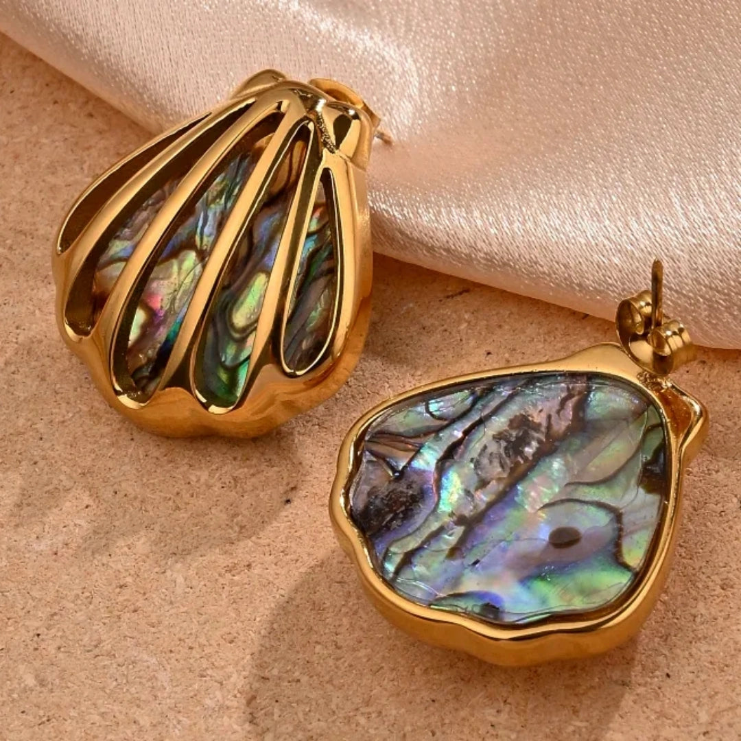 Elegant Glam Vacation Water Droplets Shell 62carat