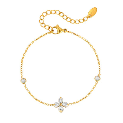 Elegant Luxury Flower Bracelet 62carat