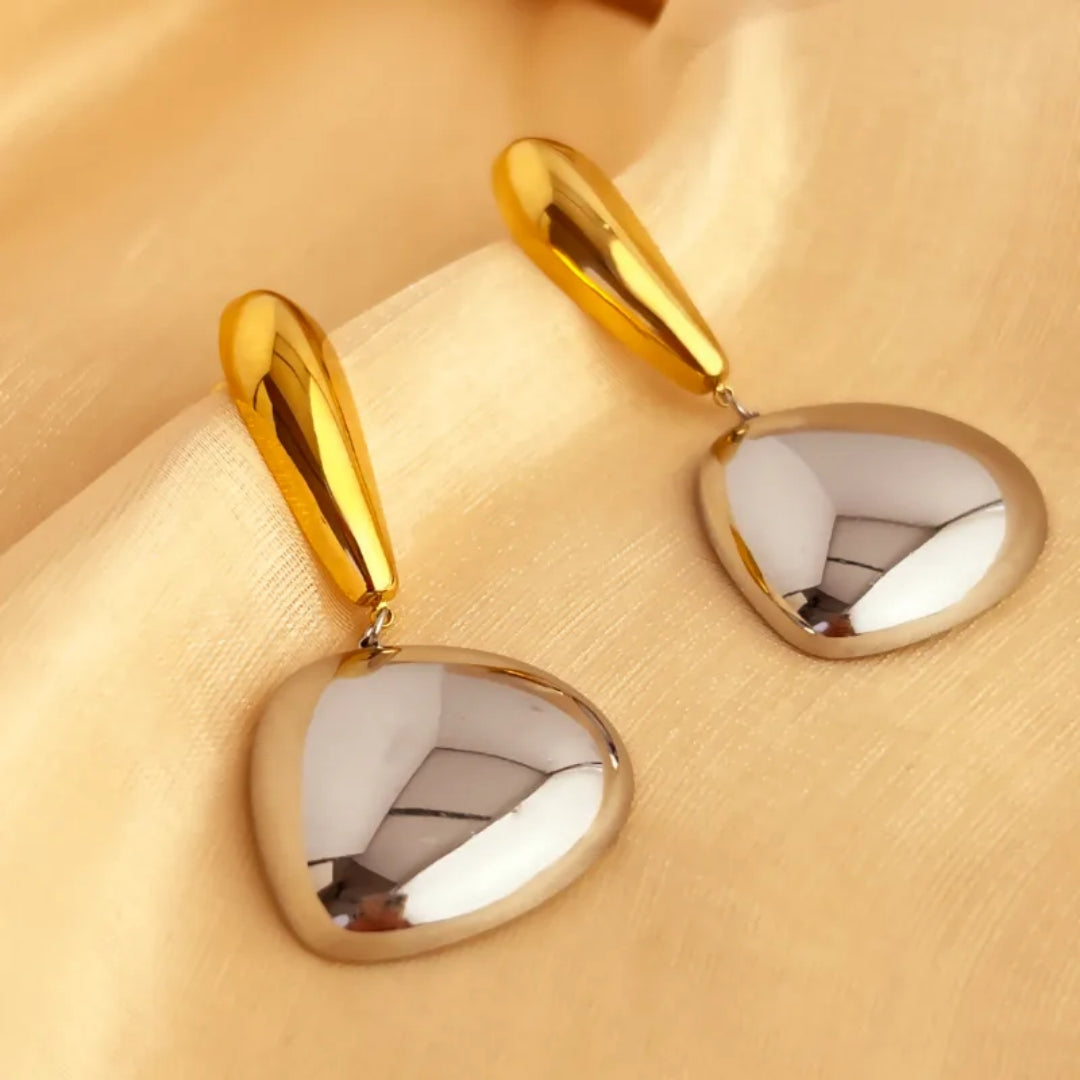 Elegant Simple Style Geometric Drop Earrings - 62carat