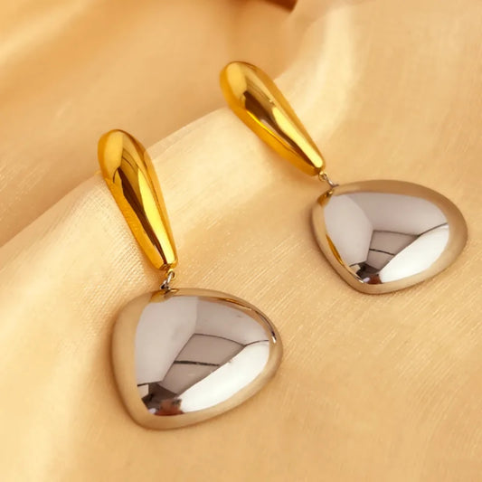 Elegant Simple Style Geometric Drop Earrings - 62carat