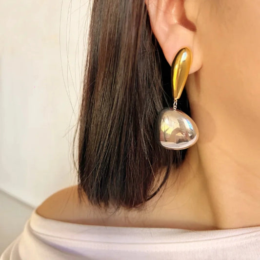 Elegant Simple Style Geometric Drop Earrings 62carat