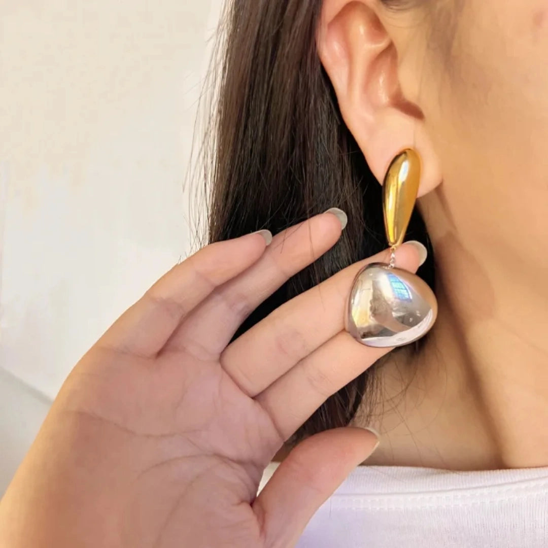 Elegant Simple Style Geometric Drop Earrings 62carat