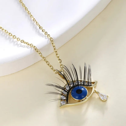 Eye Pendant Necklace - 62carat