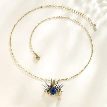 Eye Pendant Necklace - 62carat