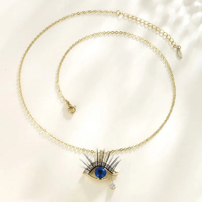 Eye Pendant Necklace 62carat