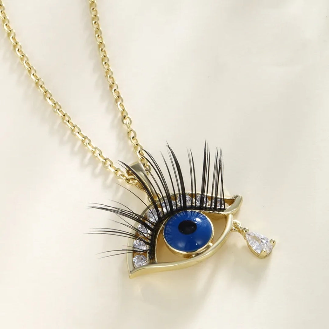 Eye Pendant Necklace - 62carat