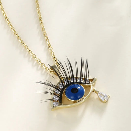 Eye Pendant Necklace - 62carat