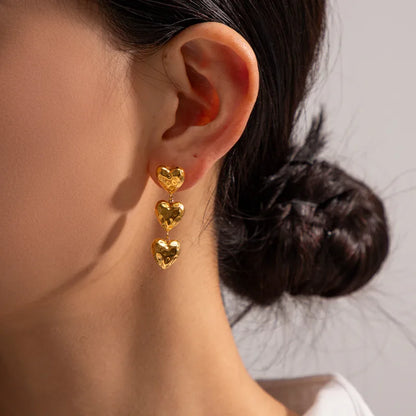 French Style Commute Heart Shape Earring 62carat