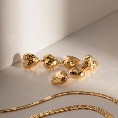 French Style Commute Heart Shape Earring 62carat