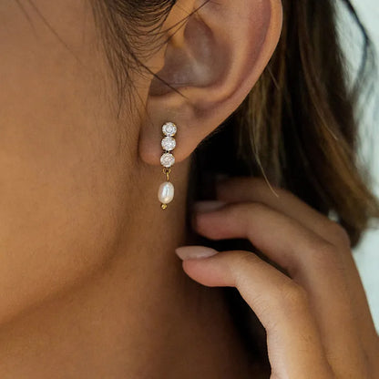 Freshwater Pearl Earring 62carat
