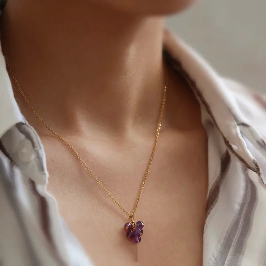 Grapes Style Necklace 62carat