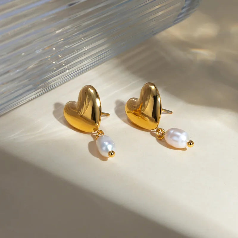 Heart Drop Earring 62carat