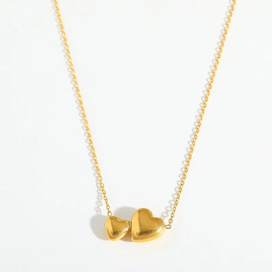 Heart Pendant Necklace Luxury Minimalist Design Necklace 62carat