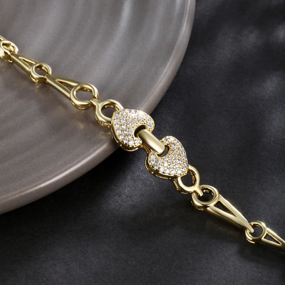 Heart Shape Bracelets Chain-free - 62carat