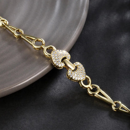 Heart Shape Bracelets Chain-free - 62carat