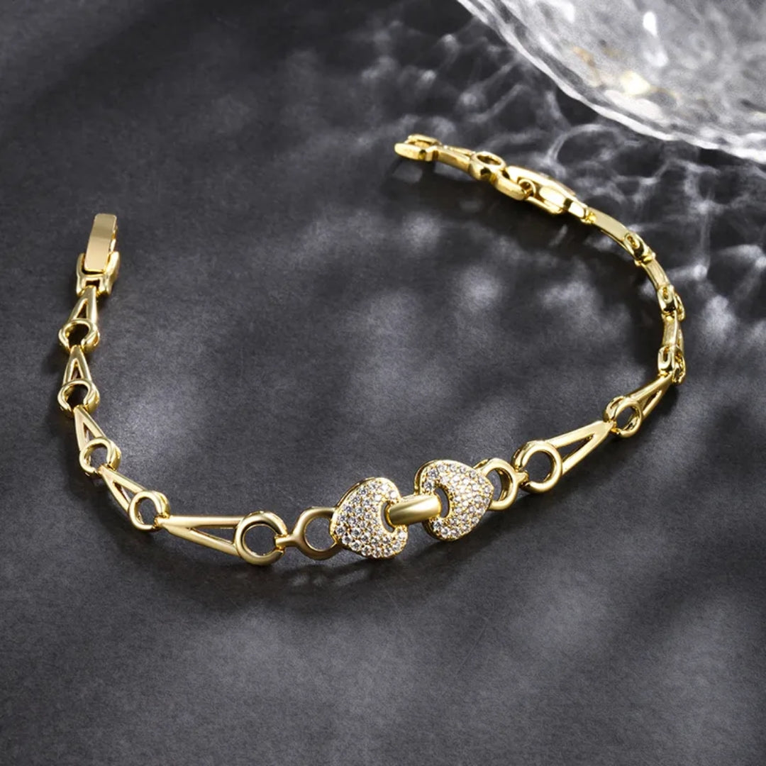 Heart Shape Bracelets Chain-free - 62carat